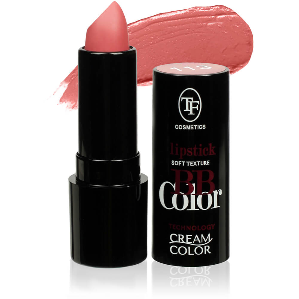 Помада для губ "BB Color Lipstick" Z-18-113C тон 113 Кремовая светло-розовый