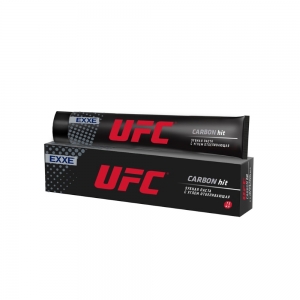 Зубная паста EXXE x UFC Carbon hit отбеливающая с углем, 75мл
