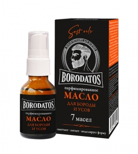 Парфюмированное масло для бороды и усов NS r.BR Borodatos  , 25мл