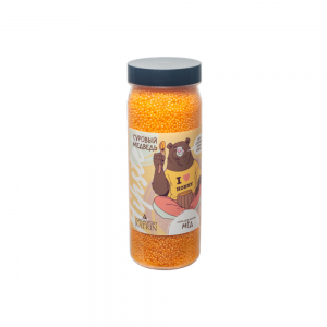 Соль для ванн "Хипстер" Суровый медведь, жемчужины с ароматом мёда, 400г