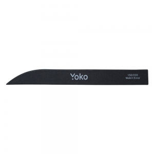 Пилка Yoko SF 074 P скошенная черная 150/220 в индивидуальной упаковке