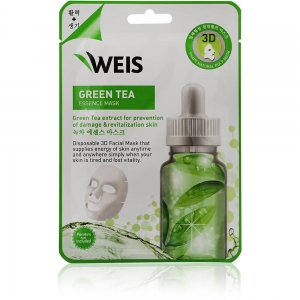 Маска для лица Weis с экстрактом "Зеленого чая", 23г