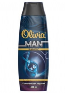 Шампунь для Волос "Olivia Men" Комплексная терапия 400 мл. мужской