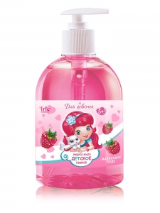 Жидкое мыло детское "Малиновое чудо" для девочек 5+, 500мл