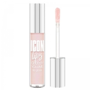 Блеск для губ с эффектом объема LUXVISAGE ICON lips glossy volume тон 501 Baby Pink