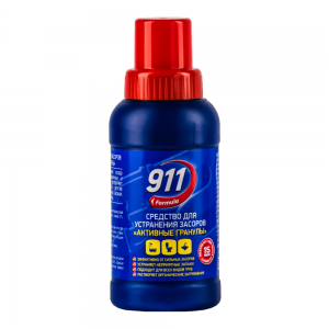 Средство для устранения засоров 911 Активные гранулы, 250г