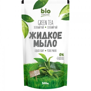 Жидкое мыло Зеленый чай запасная упаковка, 500мл