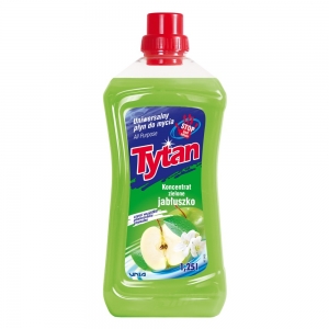 Универсальная жидкость для мытья Зеленое яблоко, 1,25л
