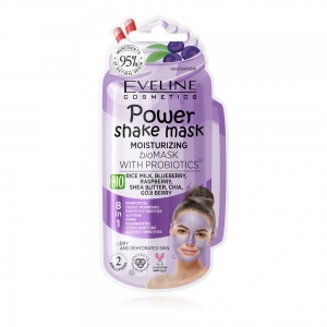 Bioмаска для лица Power Shake Mask увлажняющая с пробиотиками, 10мл