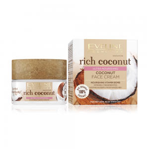 Rich Coconut Крем для лица Мультипитательный кокосовый для сухой и чувствительной кожи, 50мл