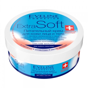 Extra Soft Крем для лица и тела Питательный для всех типов кожи, 200мл 