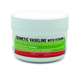 Косметический вазелин NEW ANNA COSMETICS для очень сухой кожи и губ Vitamin A, 50гр 