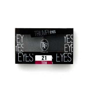 TF тени д/век "Triumph Eyes" ТЕ-33-21C 2-цв. тон 21 "серый и графит"