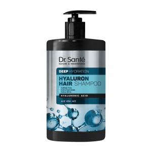 Шампунь для волос Dr.Sante Hyaluron Hair Глубокое увлажнение, 1000мл