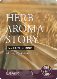 Маска для лица с экстрактом пачули и эффектом ароматерапии L.Sanic Herb Aroma Story ,25мл